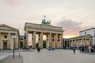 Brandenburger Tor in Berlin @ 