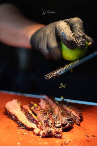 BBQ Ribs mit Limettenabrieb @ 