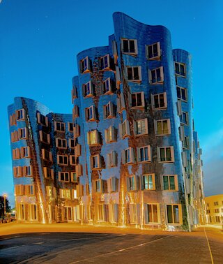 Gehry-Bauten bei Nacht @ 