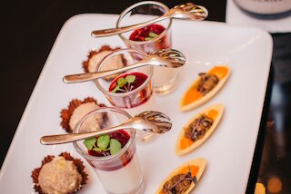 Auswahl an Fingerfood für ein Catering in Köln @ 